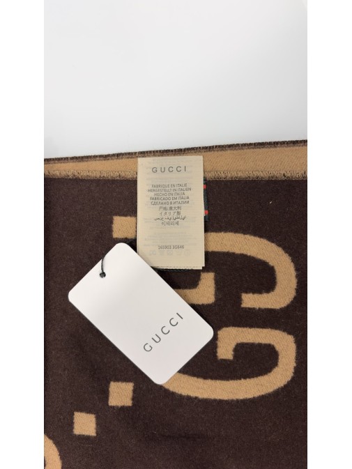 Двосторонній палантин/шарф Gucci GG Jacquard Scarf Двосторонній палантин/шарф Gucci GG Jacquard Scarf