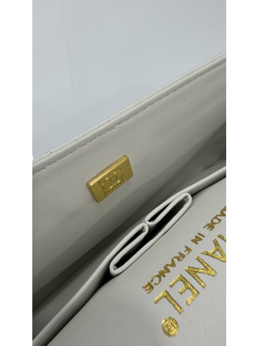 Chanel Classic Flap Bag White