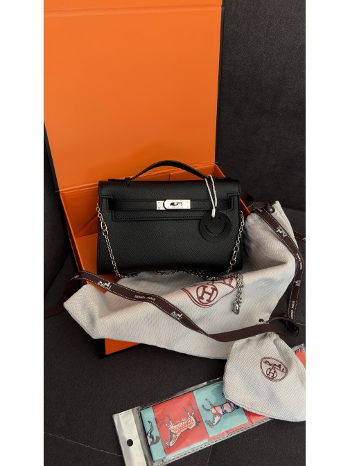 Hermès Kelly Pochette Black